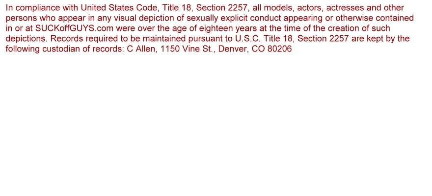 18 U.S.C. 2257 Record-Keeping Requirements Compliance Statement