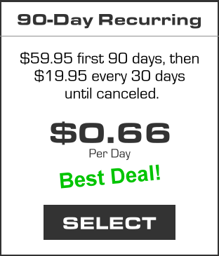 90-Day Recurring - BEST DEAL