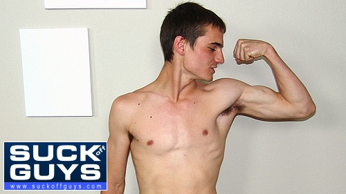 Ashton Clark's Flexes His Lean Body Ashton Clark's Flexes His Lean Body